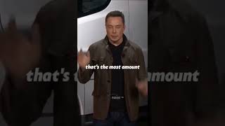 Elon musk advertising on stage