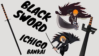 [BLEACH]How to make a paper Sword Bankai - Tensa Zangetsu (Ichigo´s Zangetsu)