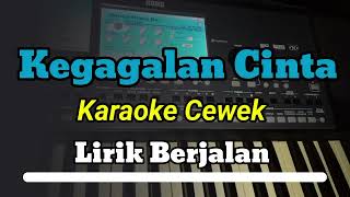 karaoke kegagalan cinta nada cewek