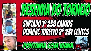 Resenha Pontinha com viana. Dominic 231 cantos dando show