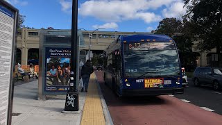 MTA MaBSTOA: 2022 NovaBus LFS HEV SmartBus #9677 On The Bx12