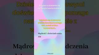 FAKTY O PRZYJAŹNI - Przyjaźń a dzielenie się życiowymi wskazówkami