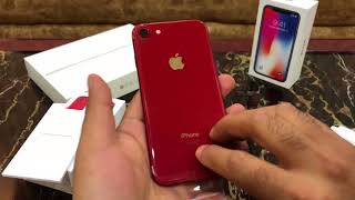 iPhone 8 (Product Red) Unboxing