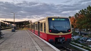 S-Bahn Berlin | Mitfahrt in der S8 von Wildau bis Berlin Grünau in der BR 482 Mod 219-3