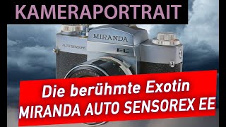 Analoge Fotografie : Unbekannt und doch berühmt: Miranda Auto Sensorex EE Die "Vollmetallkamera"