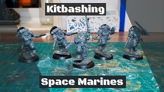 Kitbashing Space Marine Assault Intercessors