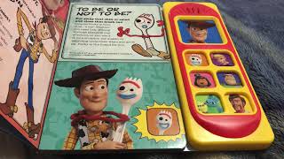 Disney Pixar Toy Story 4: The Toys are Back! (Play-a-Sound Book)