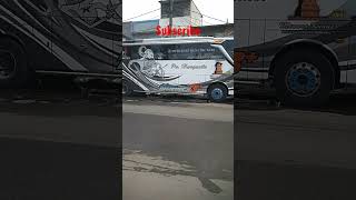 Ciri khas Po Haryanto ada gambar wayang dan menara #shorts #busmania #poharyanto