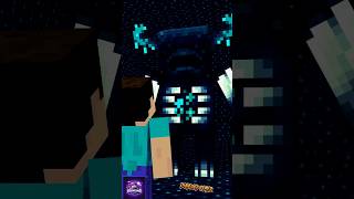 Steve X warden Minecraft animation #minecraft #minecraftanimation #shorts