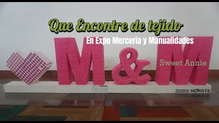 Recorrido por expo Merceria y Manualidades, vale la pena? #crochet  #tejer #tejido #expomerceria