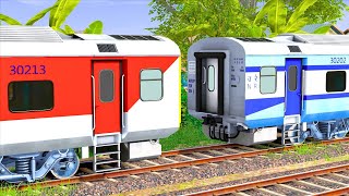 LHB RED COUPLING LHB BLUE | BUMPY RAILROAD | RAILWORKS | TRAIN SIMULATOR 2022 | RAILROAD