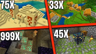 Minecraft Bedrock Edition - TOP BEST SEEDS OF 2023 1.19+ (MCPE 1.19+ Seeds) Xbox One/MCPE/PS4/Win10