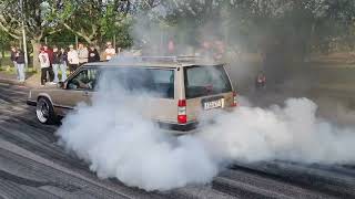 Volvo 945 Diesel Big turbo burnout