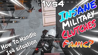 Pubg Mobile Montage⚡| How To Handle 1v4 Situation Against Aggressive Players😱 | Extreme 🇮🇳 SkillSet🔥