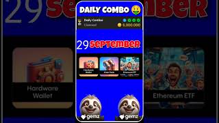 Gemz Daily Combo 29 September | Gemz Daily Code 29 September | Daily Combo Today