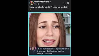 Hilarious Twitter Burns! Walking Pescatarian? As read by Canadian Charlotte Dobre