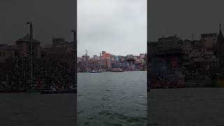 Varanasi'de Ghat-Hindistan