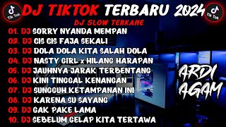 DJ TIKTOK TERBARU 2024🎵DJ SORRY NYANDA MEMPAN🎵DJ CIS CIS  SOUND MAMAN FVNDY VIRAL TIKTOK