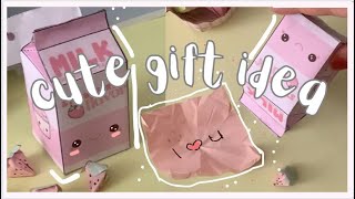 DIY Cute gift idea| how to make a cute gift out of paper | cute things to make when you’re bored