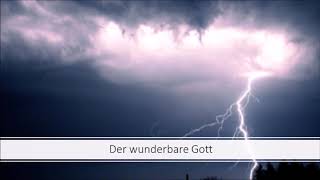 Gott der Wunderbare (Thorsten Attendorn, November-Möhnefreizeit 2018)