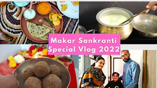 Indian Mom Festival Celebration/Makar Sankranti 2022/Indian Festival Vlog/Special Indian Thali Recip