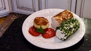 Fried Chevre and Using Herbs on Goat Cheese- Cooking with Kristin