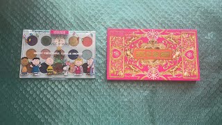 Holiday palettes: peanuts x wet n wild and pat McGrath labs celestial nirvana palettes!