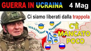 4 Mag: LOTTA PER LA SOPPRAVIVENZA! Ucraini SFUGGONO ALL'ACCHERCHIAMENTO | Guerra in Ucraina