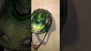 Viper Attack JK Custom Airbrushed Softball Helmet Watch Out Now!