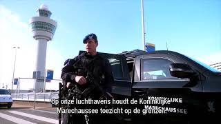 De Koninklijke Marechaussee: taken op de luchthavens