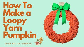 Pumpkin Wreaths For Fall/ How To Make a Pumpkin Wreath/ Pumpkin Wreaths for Fall/ Fall DIY Wreath