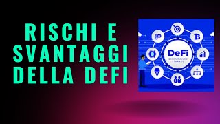 I Pericoli Nascosti della DeFi Cosa Devi Sapere per Evitare Perdite! ⚠️💸