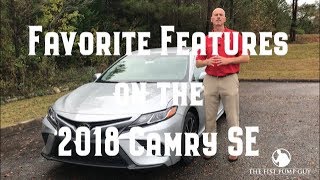 2018 Camry SE favorite features with test drive with Gary Pollard The Fist Pump Guy at Bondy’s