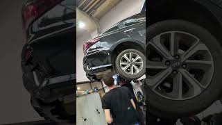 Раздвоение ВЫХЛОПА KIA RIO 1.6 #shorts