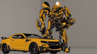 TLK Bumblebee and DOTM Starscream Transform! #shorts #transformers