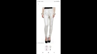 silver color leggings meshoo haul flipkart haul