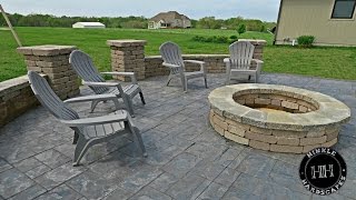 Fire Pit and Pergola