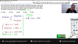 MABA CONCURSOS  -  FGV  -  2024  -  SISTEMA LINEAR - MÉTODO DA ADIÇÃO  - Com prof. Cristiano Andrade