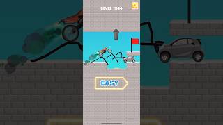 Draw bridge puzzle game level 1944 #gaming #drawing #Shorts