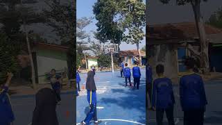 latihan dribble shooting basket  #olahraga #basketball #basket #shorts #shortvideo