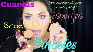 BROCHAS: CUANTAS Y PARA QUE EN UN MAQUILLAJE