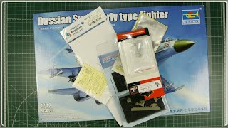 Trumpeter 1/72 Su-27 Flanker Early and aftermarket setup [DetailedVideoPreview]