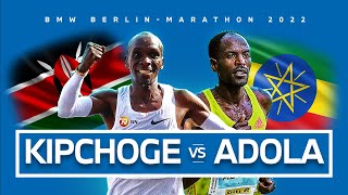 KIPCHOGE faces ADOLA at 2022 BMW BERLIN-MARATHON