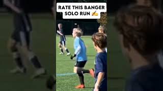 What A Solo Run 🔥👀#football #footballshorts #football #soccer #spike17training