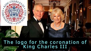 The logo for the coronation of King Charles III