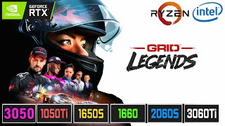 Grid Legends | GTX 1050 Ti | RTX 3050 | GTX 1650 SUPER | GTX 1660 | RTX 2060 SUPER | RTX 3060 Ti