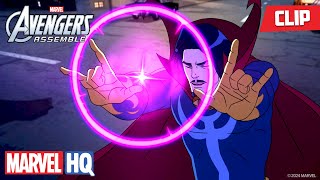 The Avengers help Doctor Strange on Halloween 🎃 | Avengers Assemble