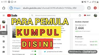 Para Pemula kumpul disini