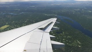 MSFS 2020 –  Awesome Washington Landing – American Airlines – Airbus A321-231 – DCA – SCS Ep. 66