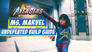 Marvel's Avengers: Ms. Marvel Undefeated Build Guide and Gameplay Strategy